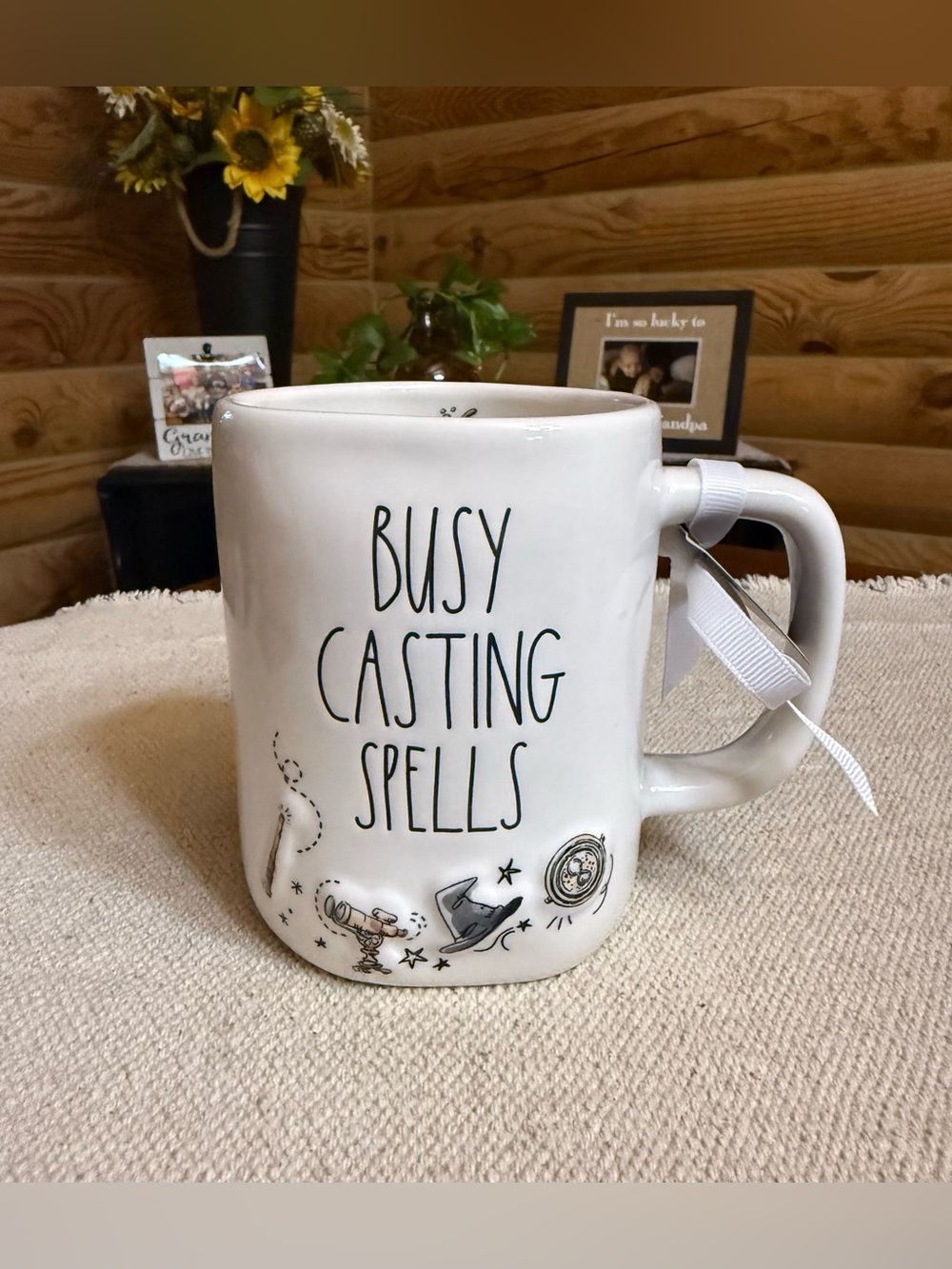 BUSY CASTING SPELLS Harry Potter + Rae Dunn Halloween Mug